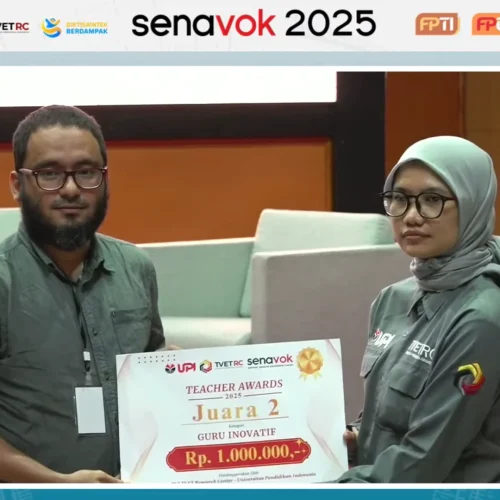 Guru SMK Informatika Al-Irsyad Al-Islamiyyah Cirebon Raih Juara 2 Nasional Guru Inovatif di Senavok 2025